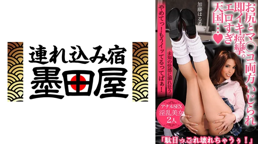 【ジャケット】お尻とマ○コ両方いじられ即イキ痙攣。エロすぎ天国…アナルSEX 淫乱2人「駄目っこれ壊れちゃうぅ!」 加藤はる希 宝部ゆき 425BDSR-54305